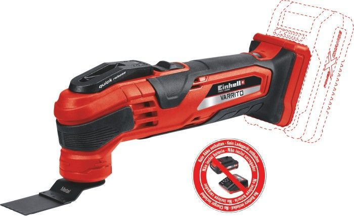 Einhell VARRITO Akku-Multifunktionswerkzeug solo inkl. Zubehör (4465160)