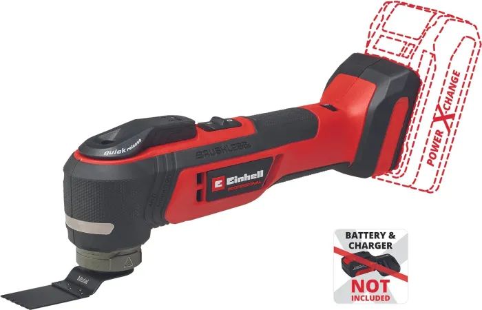 Einhell Professional TP-MG 18 Li BL Akku-Multifunktionswerkzeug solo inkl. Zubehör (4465190)