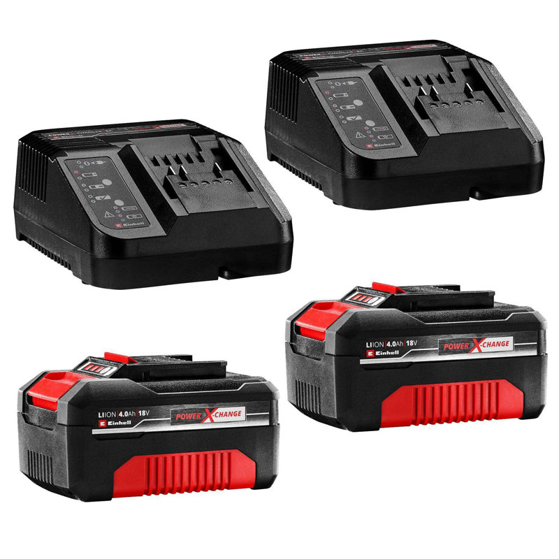 Einhell FC Bayern Special Edition Akku-Rasenmäher für 400 m² GE-CM 36/36 Li Kit (3413232)