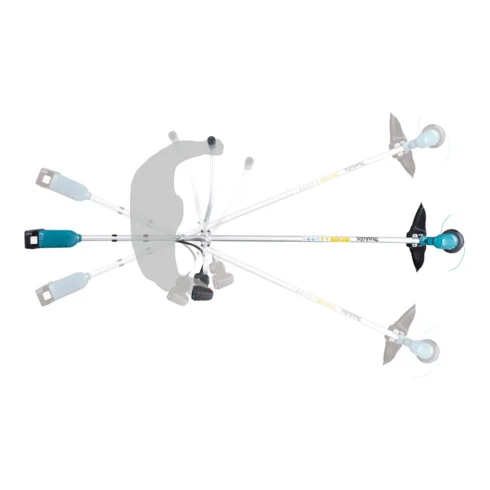 Makita Akku-Rasentrimmer ohne Akku und Ladegerät – Bild 2