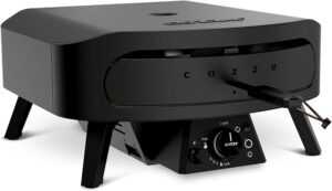 Cozze Pizzaofen  Gas classic Rotate Edition schwarz m. Regler