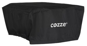 Cozze Abdeckung für 13" Pizzaöfen 53 cm x 53 cm x 27 cm Schwarz