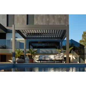 Biohort Pergola »Gr. 4x3«, BxHxT: 404,5 x 255 x 312 cm, dunkelgrau-metallic
