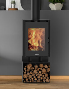 Blaze Kaminofen Ava 8 Schwarz 8 kW
