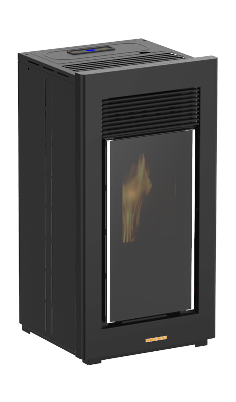 Blaze Pelettofen Kaldesia Schwarz 11,67 kW