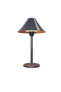 Eurom PD1500 Elektrische Terrassenheizung, 1500W, IP44, 10 – 15 m², Metall